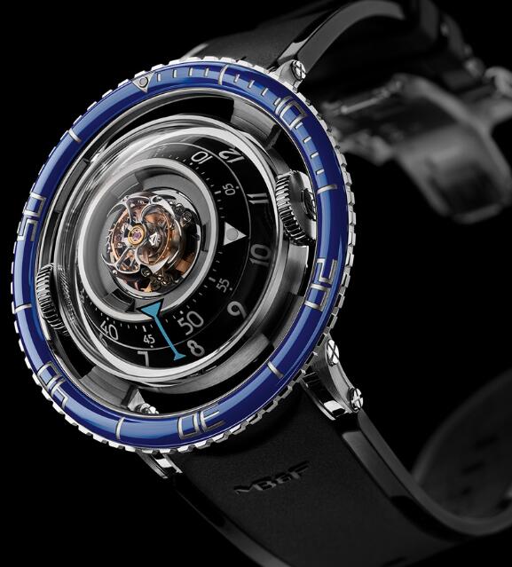 MB&F HM7 AQUAPOD TI BLUE 70.TSL.B HOROLOGICAL MACHINE N.7 Replica Watch